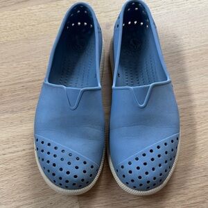 Kids Natuve Blue Slip-On Shoes